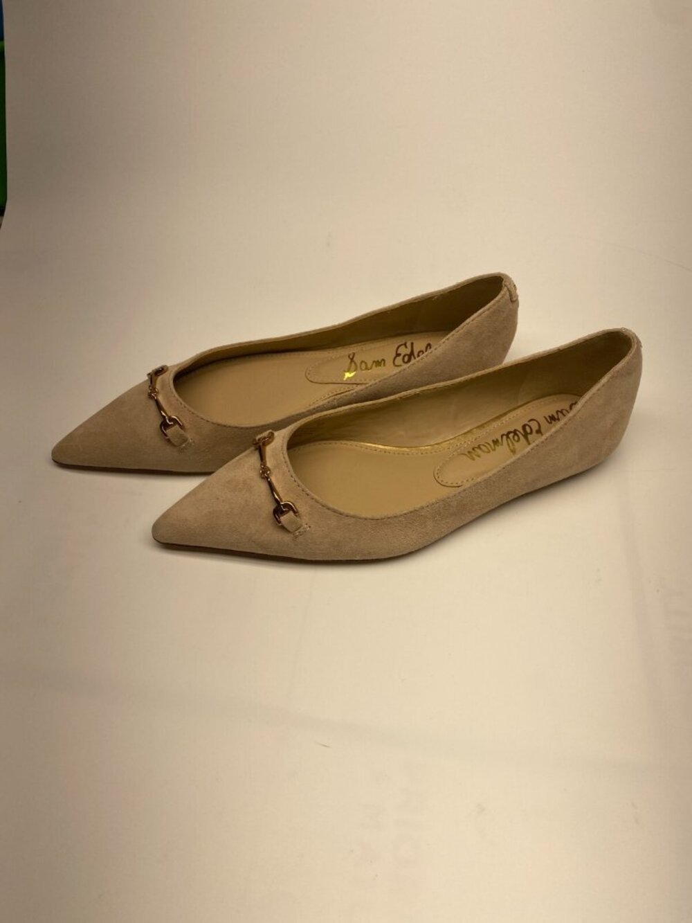 Sam Edelman Women's Natural Nori Pointed Toe Flat Sz 7 - Picture 8 of 10